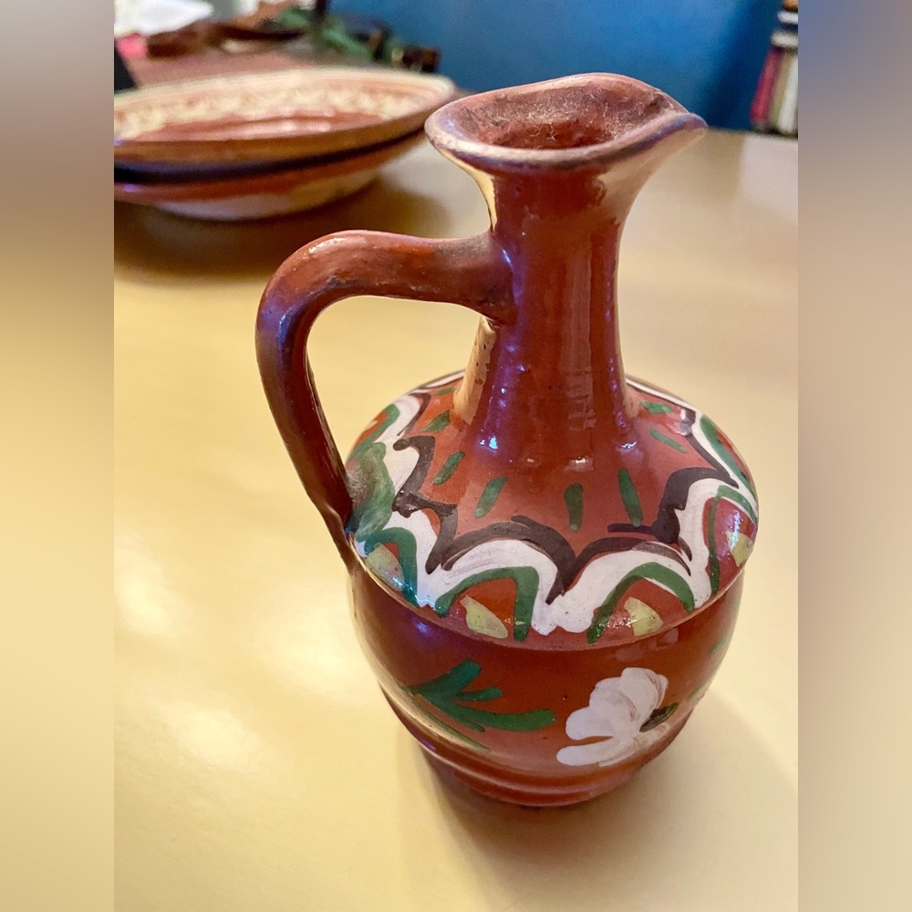 Adorable Red Clay Pitcher